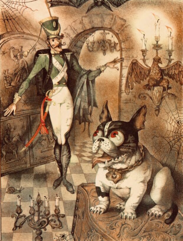 Кресало - казка Г.К. Андерсена. Ілюстрація Оксани Іваненко