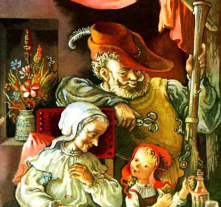 Червона шапочка — казка братів Грімм