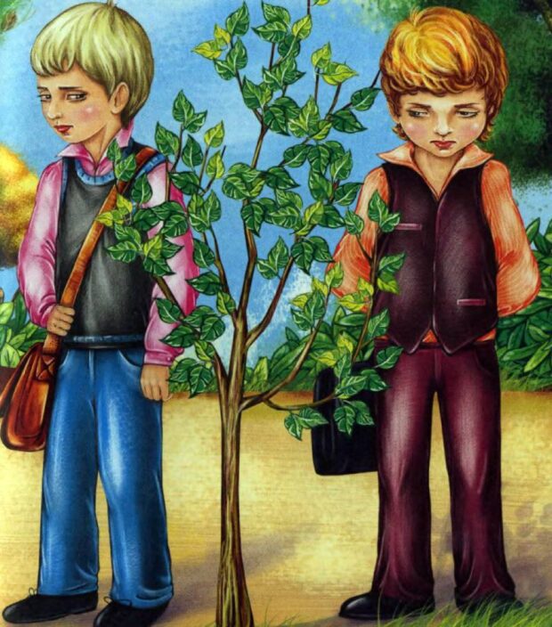 Яблунька і літо - оповідання Василя Сухомлинського