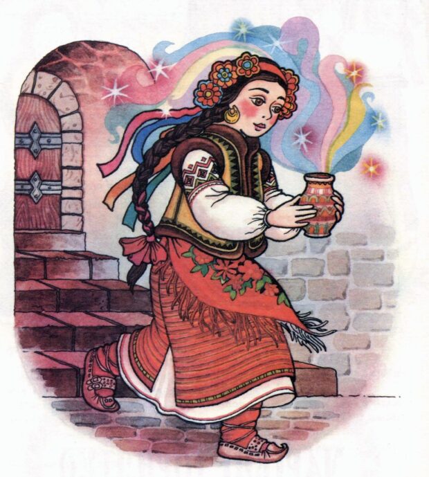 Чарівне горнятко - українська народна казка