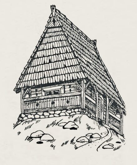 Про діда, бабу і качечку кривеньку - казка Богдана Лепкого