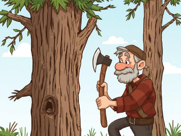 Чоловік і біда - українська народна казка