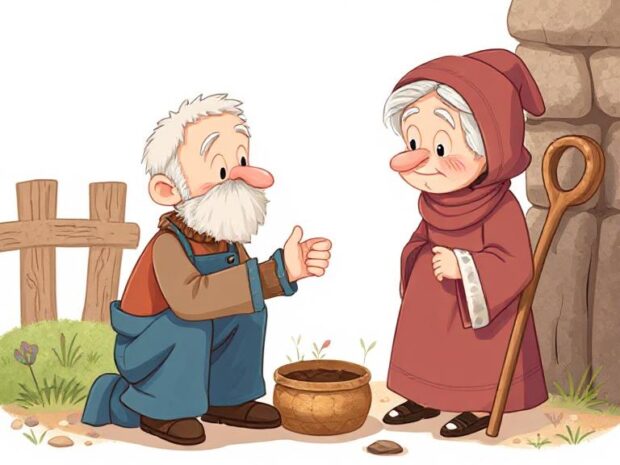 Дві долі - українська народна казка