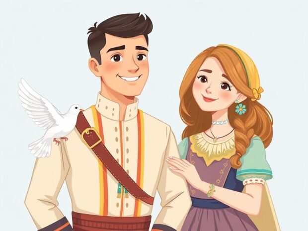 Максим і дівчина-горлиця - українська народна казка