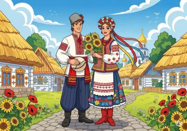 Іван і язиката жінка - українська народна казка