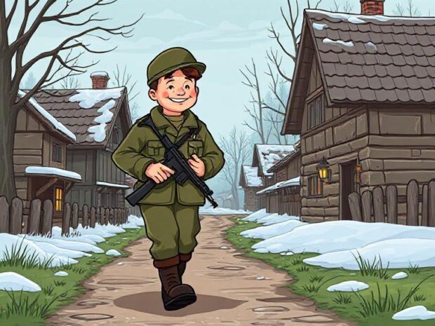 Солдат з того світу - українська народна казка